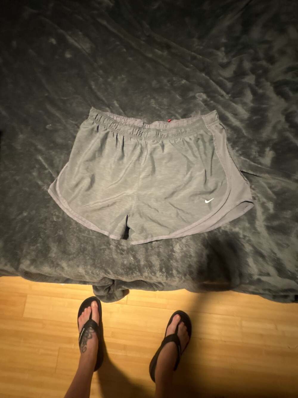 Women's Nike Tempo Running Shorts Gunsmoke Heather
